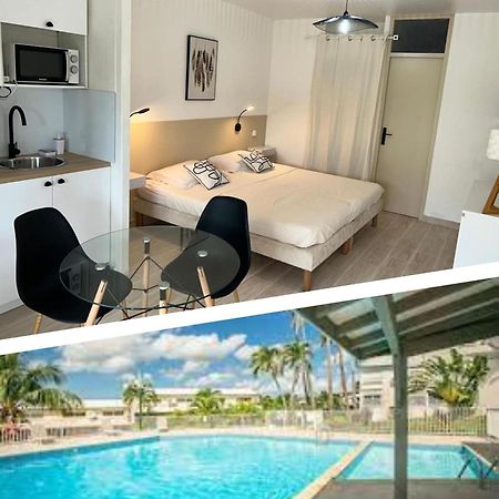 Superbe Studio Avec Piscine, Au Coeur De La Marina! Village Soleil ! Proche Aeroport & Ferry Ле Госие Екстериор снимка